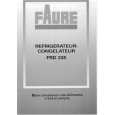 FAURE FRD235W-1 Owners Manual FAURE FRD235W-1 Owners Manual