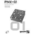 GEMINI PMX-01 Owners Manual GEMINI PMX-01 Owners Manual
