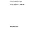 AEG Competence 3108 B D Owners Manual AEG Competence 3108 B D Owners Manual