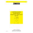 ZANUSSI WDS1092 Owners Manual ZANUSSI WDS1092 Owners Manual