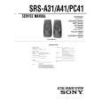 SONY SRS-A31 Service Manual SONY SRS-A31 Service Manual