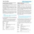 SENNHEISER FREQUENZBLATT EWG2 740-776 MHZ / US Owners Manual SENNHEISER FREQUENZBLATT EWG2 740-776 MHZ / US Owners Manual