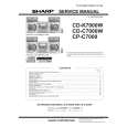 SHARP CD-C7000W Service Manual SHARP CD-C7000W Service Manual