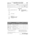 WHIRLPOOL GSUS 4421/1 IN Quick Start WHIRLPOOL GSUS 4421/1 IN Quick Start