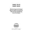 WHIRLPOOL KMGS 3610 IX Installation Manual WHIRLPOOL KMGS 3610 IX Installation Manual