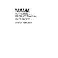 YAMAHA P-2200 Owners Manual YAMAHA P-2200 Owners Manual