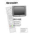 SHARP 28LS92E Owners Manual SHARP 28LS92E Owners Manual