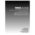 YAMAHA AX-9 Owners Manual YAMAHA AX-9 Owners Manual