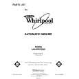 WHIRLPOOL LA6500XSW0 Parts Catalog WHIRLPOOL LA6500XSW0 Parts Catalog