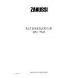 ZANUSSI ZPL7243 Owners Manual ZANUSSI ZPL7243 Owners Manual