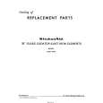 WHIRLPOOL KECT3645 Parts Catalog WHIRLPOOL KECT3645 Parts Catalog