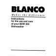 BLANCO BDW203 Owners Manual BLANCO BDW203 Owners Manual