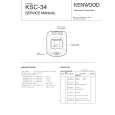 KENWOOD KSC34 Service Manual KENWOOD KSC34 Service Manual