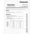 PANASONIC WJPB85T08 Owners Manual PANASONIC WJPB85T08 Owners Manual