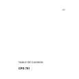 FAURE CPG701T Owners Manual FAURE CPG701T Owners Manual