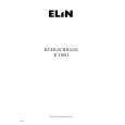 ELIN E1160I Owners Manual ELIN E1160I Owners Manual