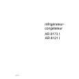 ARTHUR MARTIN ELECTROLUX AR8121I Owners Manual ARTHUR MARTIN ELECTROLUX AR8121I Owners Manual