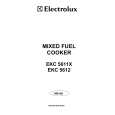 ELECTROLUX EKC5611X Owners Manual ELECTROLUX EKC5611X Owners Manual