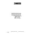 ZANUSSI ZFT175P Owners Manual ZANUSSI ZFT175P Owners Manual
