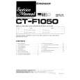 PIONEER CT-F1050 Service Manual PIONEER CT-F1050 Service Manual