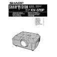 SHARP XV-370P Owners Manual SHARP XV-370P Owners Manual