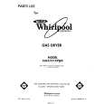 WHIRLPOOL 3LG5701XPW0 Parts Catalog WHIRLPOOL 3LG5701XPW0 Parts Catalog