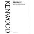 KENWOOD KRV6020 Owners Manual KENWOOD KRV6020 Owners Manual