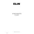 ELIN E1150U Owners Manual ELIN E1150U Owners Manual