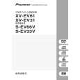 PIONEER XV-EV61/DAXJ Owners Manual PIONEER XV-EV61/DAXJ Owners Manual