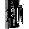 SHARP VC-7700 Owners Manual SHARP VC-7700 Owners Manual