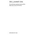 AEG LAV2550 Owners Manual AEG LAV2550 Owners Manual