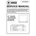 ESA ET427E Service Manual ESA ET427E Service Manual