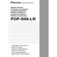 PIONEER PDP-S06-LR/XIN1/E Owners Manual PIONEER PDP-S06-LR/XIN1/E Owners Manual