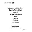 PANASONIC TX-24A1 Owners Manual PANASONIC TX-24A1 Owners Manual