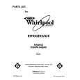 WHIRLPOOL ED20PKXAN00 Parts Catalog WHIRLPOOL ED20PKXAN00 Parts Catalog