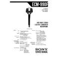 SONY ECM-990F Service Manual SONY ECM-990F Service Manual