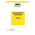 ZANUSSI DE6344 Owners Manual ZANUSSI DE6344 Owners Manual