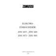 ZANUSSI ZOU681A Owners Manual ZANUSSI ZOU681A Owners Manual