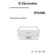 ELECTROLUX EFG6406/S Owners Manual ELECTROLUX EFG6406/S Owners Manual
