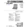 SONY ICFCD2000 Service Manual SONY ICFCD2000 Service Manual