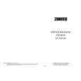 ZANUSSI ZC340D4 Owners Manual ZANUSSI ZC340D4 Owners Manual