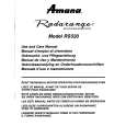 WHIRLPOOL RS520 Owners Manual WHIRLPOOL RS520 Owners Manual