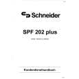 SCHNEIDER SPF202PLUS Service Manual SCHNEIDER SPF202PLUS Service Manual
