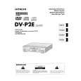 HITACHI DVP2E Owners Manual HITACHI DVP2E Owners Manual