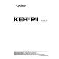 PIONEER KEH-P11 Owners Manual PIONEER KEH-P11 Owners Manual