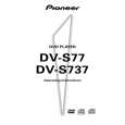 PIONEER DV-S737 Owners Manual PIONEER DV-S737 Owners Manual