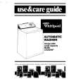 WHIRLPOOL LA3400XPW0 Owners Manual WHIRLPOOL LA3400XPW0 Owners Manual