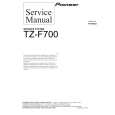 PIONEER TZ-F700 Service Manual PIONEER TZ-F700 Service Manual
