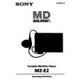 SONY MZ-E2 Owners Manual SONY MZ-E2 Owners Manual
