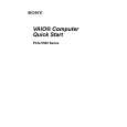 SONY PCGV505BC Owners Manual SONY PCGV505BC Owners Manual